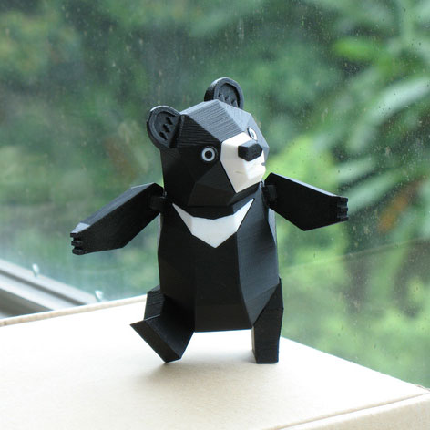 小黑熊（可活动）3D打印模型,小黑熊（可活动）3D模型下载,3D打印小黑熊（可活动）模型下载,小黑熊（可活动）3D模型,小黑熊（可活动）STL格式文件,小黑熊（可活动）3D打印模型免费下载,3D打印模型库