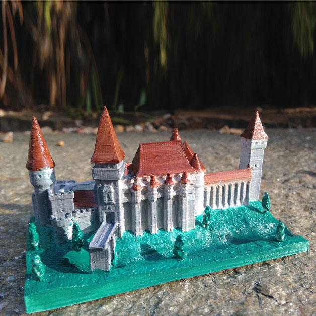 科尔温城堡3D打印模型,科尔温城堡3D模型下载,3D打印科尔温城堡模型下载,科尔温城堡3D模型,科尔温城堡STL格式文件,科尔温城堡3D打印模型免费下载,3D打印模型库