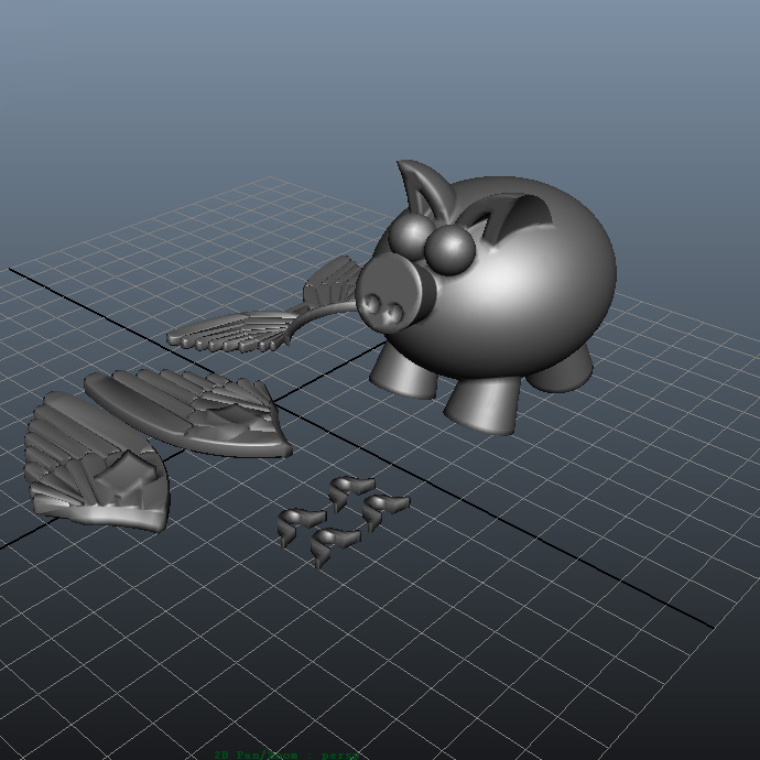 飞天猪3D打印模型,飞天猪3D模型下载,3D打印飞天猪模型下载,飞天猪3D模型,飞天猪STL格式文件,飞天猪3D打印模型免费下载,3D打印模型库