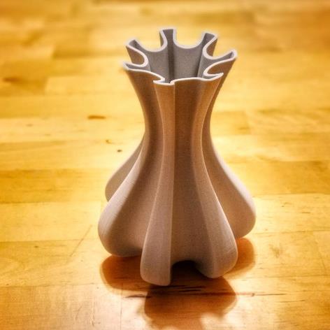 3D打印一个叫库格的花瓶 STL数据下载、在线打印